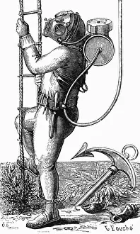 Diving Suit Ca 1875