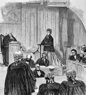 Divorce Prints: Divorce Court 1870