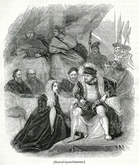 Bishops Prints: Divorce of Henry VIII and Catherine of Aragon 1529