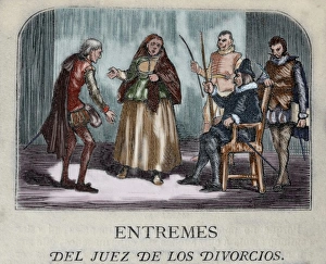 The Divorce judge (El Juez de los divorcios). Short farce by The Divorce judge (El Juez de los divorcios). Short farce by