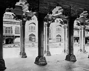 Uttar Prints: Diwan Khana, Fatehpur Sikri, Uttar Pradesh, India