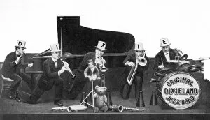 Instruments Gallery: The Dixieland Jazz Band, c. 1919