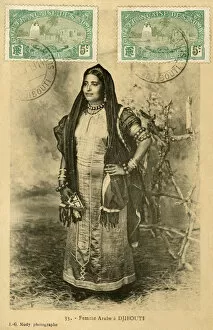 Djibouti - Arab Woman in traditional dress