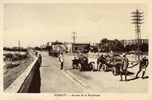 Djibouti Gallery: Djibouti, East Africa - Avenue de la Republique