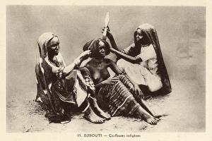 Djibouti Gallery: Djibouti, East Africa - Hairdressers