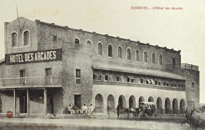 Djibouti Gallery: Djibouti, East Africa - L Hotel des Arcades