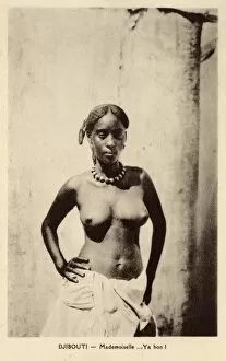 Images Dated 26th August 2011: Djibouti, East Africa - Young Woman