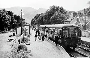 A DMU on the Cockermouth, Keswick and Penrith Railway