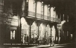 Charleston Prints: Dock Street Theatre, Charleston, South Carolina, USA