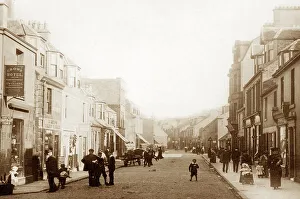 Dockhead Street, Saltcoats, early 1900s