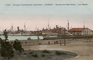Senegalese Gallery: Docks at the Boulevard Maritime in Dakar, Senegal