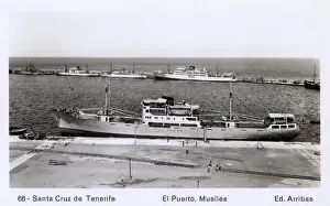 Docks at Santa Cruz de Tenerife, Canary Islands