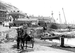 Images Dated 28th April 2015: Docks Scarborough dated 1893
