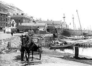 Docks Scarborough dated 1893