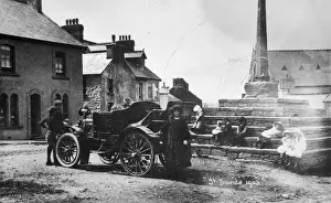 Doctors car, St Davids, Pembrokeshire, South Wales