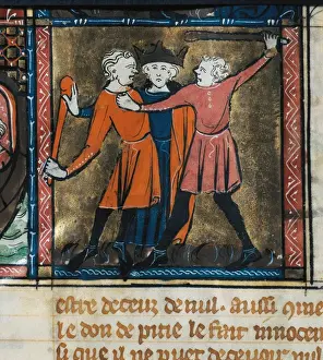 Doctrine Prints: Doctrine chreti鮮e (13th. c). Fol. 64: Representation