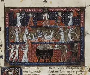 Doctrine Prints: Doctrine Chretienne. French school. 13th century