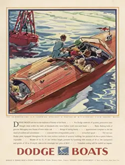 Dodge Prints: Dodge Boat Advert / 1930