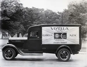 Viyella Prints: Dodge Brothers van advertising Viyella