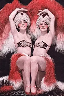 The Dodge Twins in La Grande Folie at the Folies Bergere, Pa