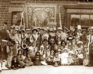 Gala Prints: Dodworth near Barnsley Miners Gala early 1900s