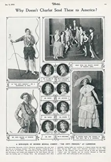 Birch Prints: Why Doesn't Charlot send these to America? A Burlesque of Modern Musical Comedy - The Gypsy Princess