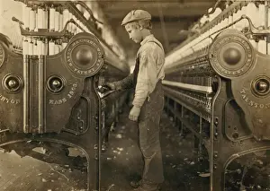 Doffer in a Lincolnton, (NC) mill