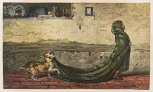 Persuades Prints: Dog Carries Train