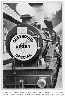 Euston Prints: The Dog Derby special train from Birmingham