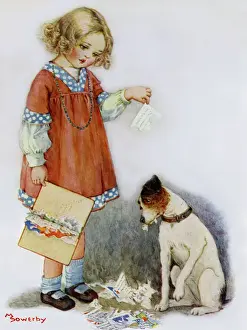 Sowerby Prints: Dog in disgrace