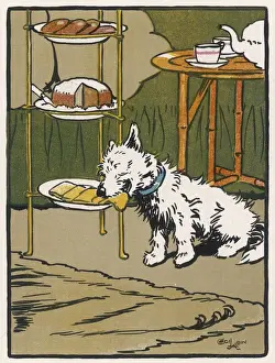 Misbehaving Prints: Dog Eats Cake Aldin
