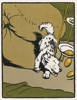 Misbehaving Prints: Dog Knocks over Cakes