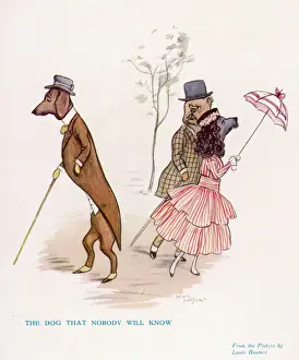 Symbolism Prints: The Dog Nobody Likes