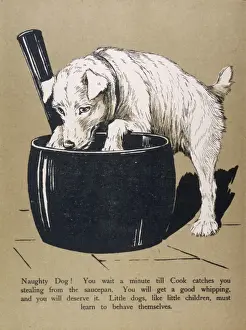 Contents Prints: Dog and Saucepan