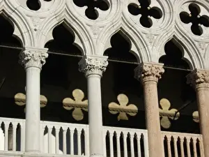 Detail of the Doges Palace, Venice