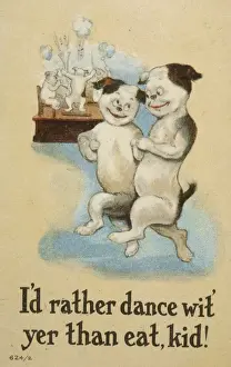 Two Dogs Dancing
