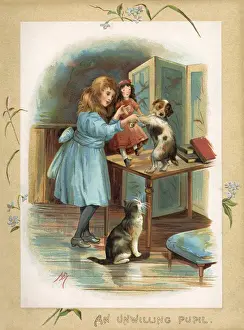 Reluctant Prints: Dogs Dancing Lesson