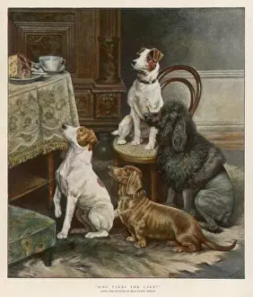 Lust Prints: Dogs Lust for Food