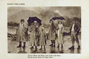 Umbrellas Prints: Doing the Lakes - Rain in the Lake District