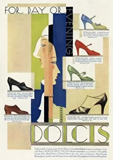 Images Dated 13th April 2012: Dolcis Shoe Advert 1930