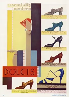 Dolcis Prints: Dolcis Shoe Advert 1931