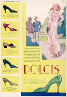 Dolcis shoes advertisement Dolcis shoes advertisement
