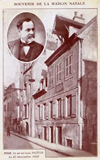 Commune Prints: Dole, France - Birthplace of Louis Pasteur