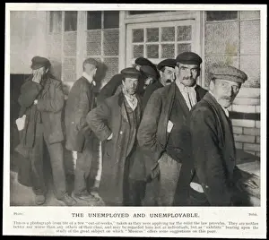 Unemployed Prints: Dole Queue 1911