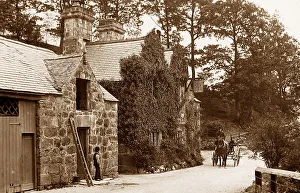 Dolgellau Prints: Dolgellau Tyn-y-Groes Hotel Victorian period