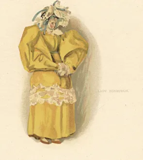 Victorias Gallery: Doll representing courtier Mary, Lady Roxburgh