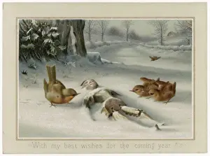 Doll in the Snow