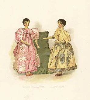 Pauline Gallery: Dolls of courtiers Princess Collorowsky and Lady Pauline