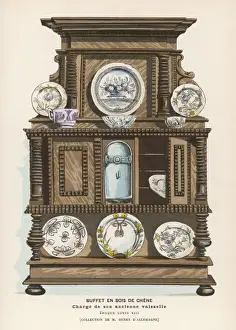 Dresser Prints: Dolls House Dresser 1625