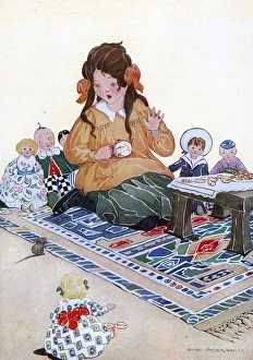 Images Dated 29th June 2017: Dolls Tea Party Mouse